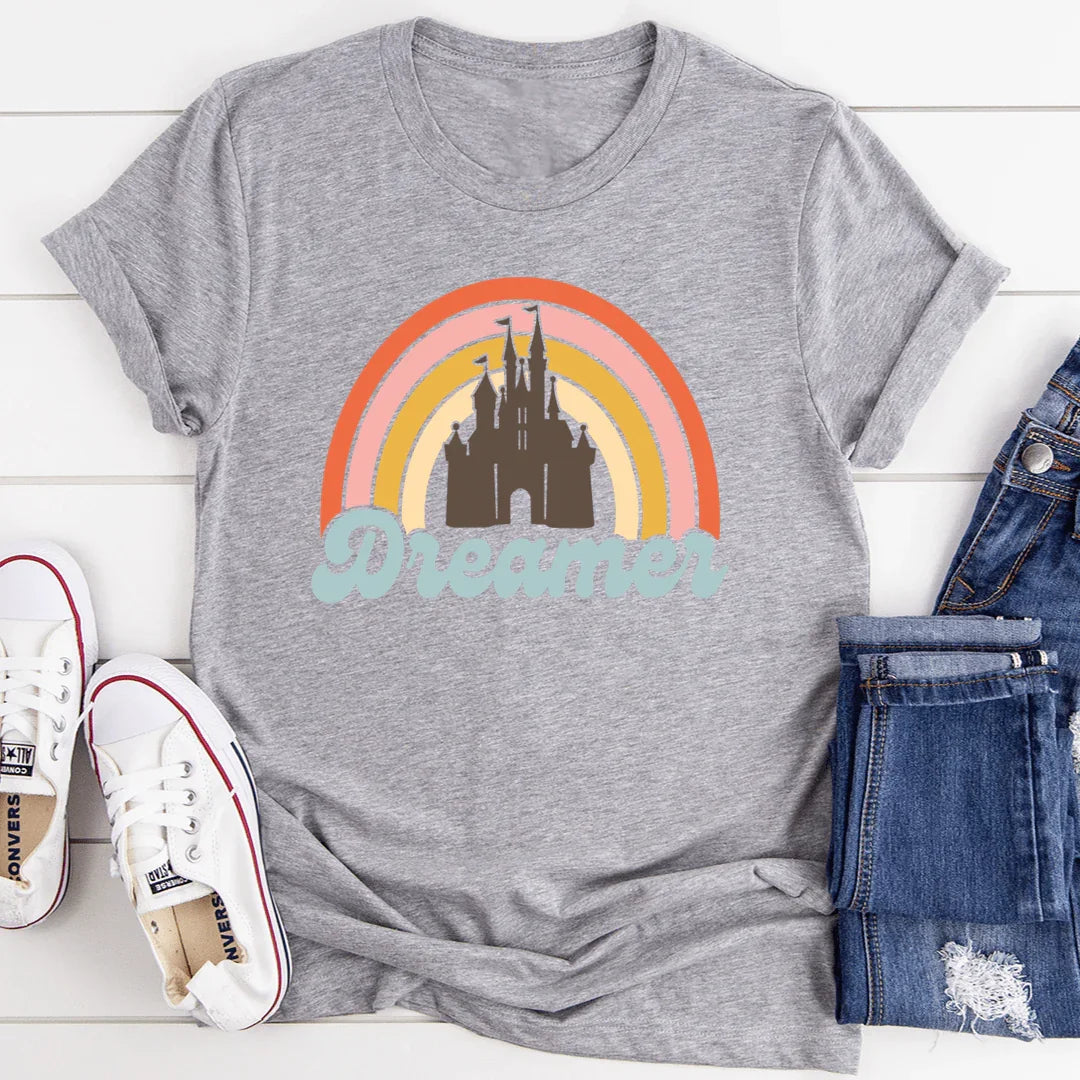 Dreamer Castle Tee - WonderingCloth