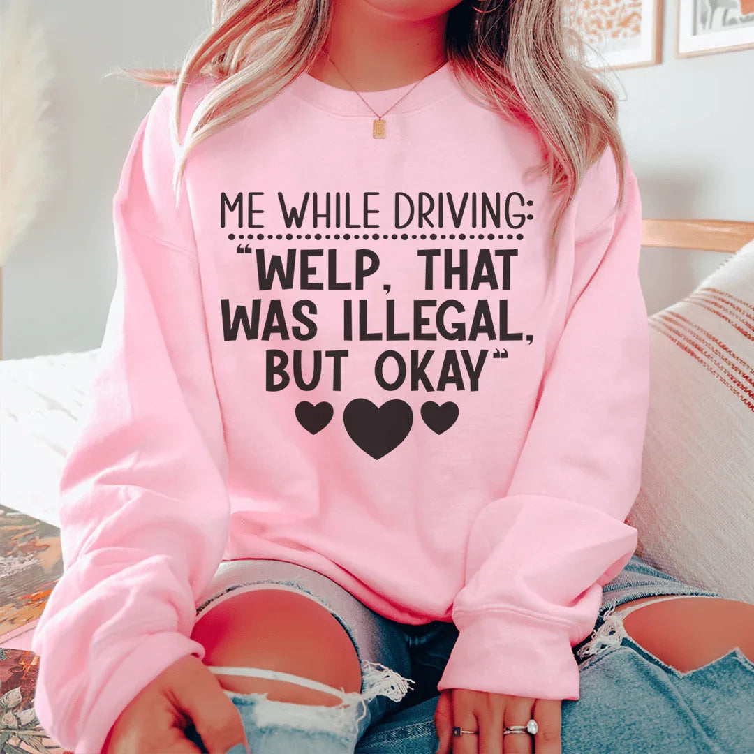 Driving Sweatshirt - WonderingCloth