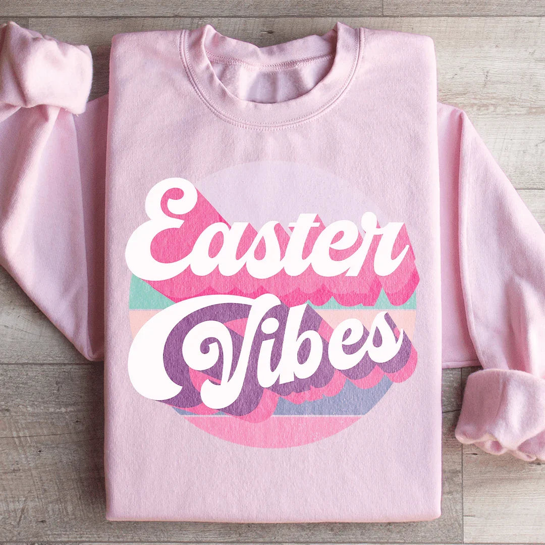 Easter Vibes Sweatshirt - WonderingCloth