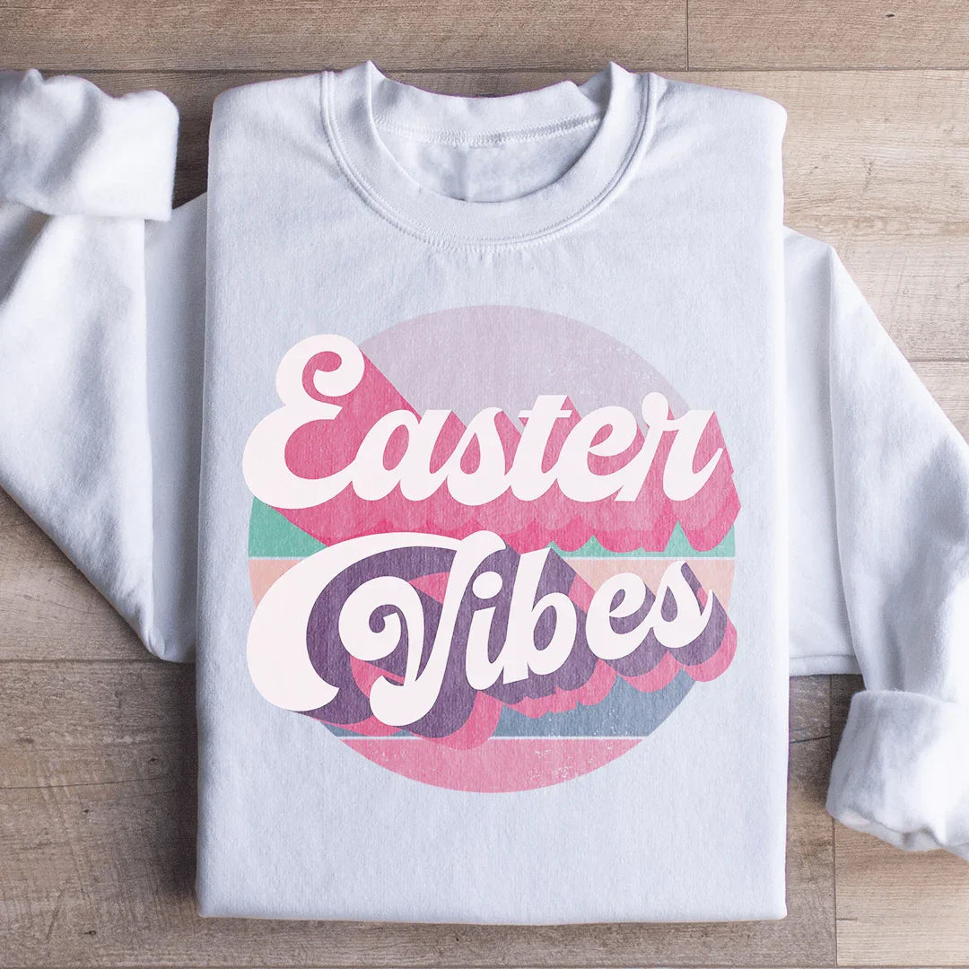 Easter Vibes Sweatshirt - WonderingCloth