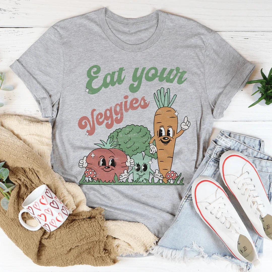 Eat Your Veggies Tee - WonderingCloth