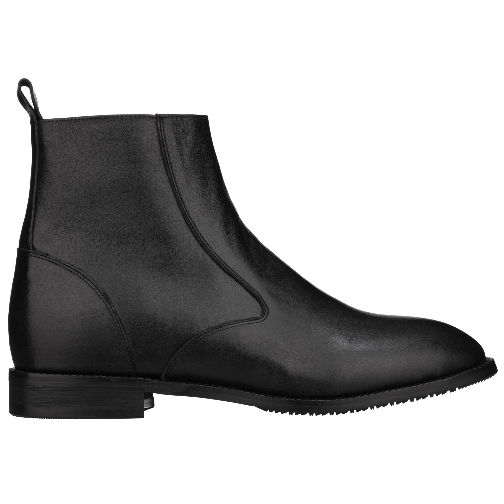 TOTO - K33092 - 2.6 Inches Taller (Black) - Zipper Boot - WonderingCloth