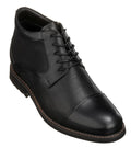 TOTO - Y41088 - 3.2 Inches Black Leather Boots - WonderingCloth