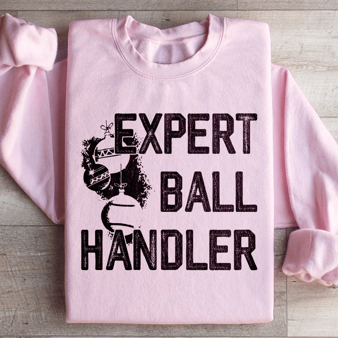 Expert Ball Handler Christmas Sweatshirt - WonderingCloth