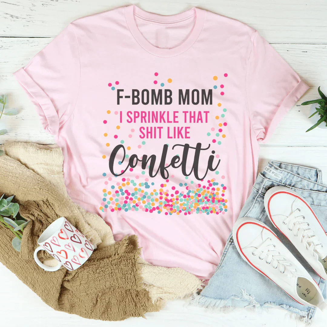 F-Bomb Mom Tee - WonderingCloth