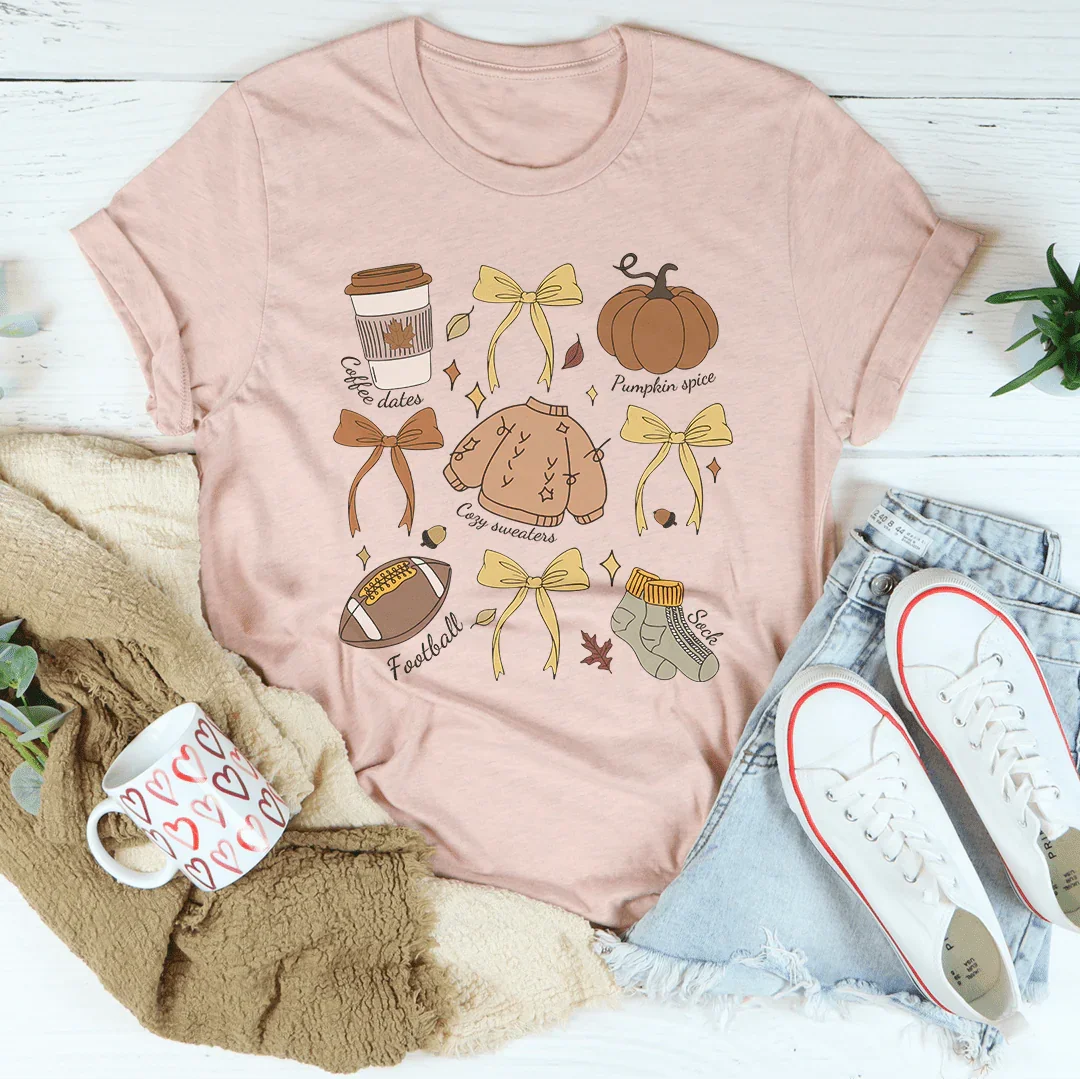 Fall Coquette Tee - WonderingCloth