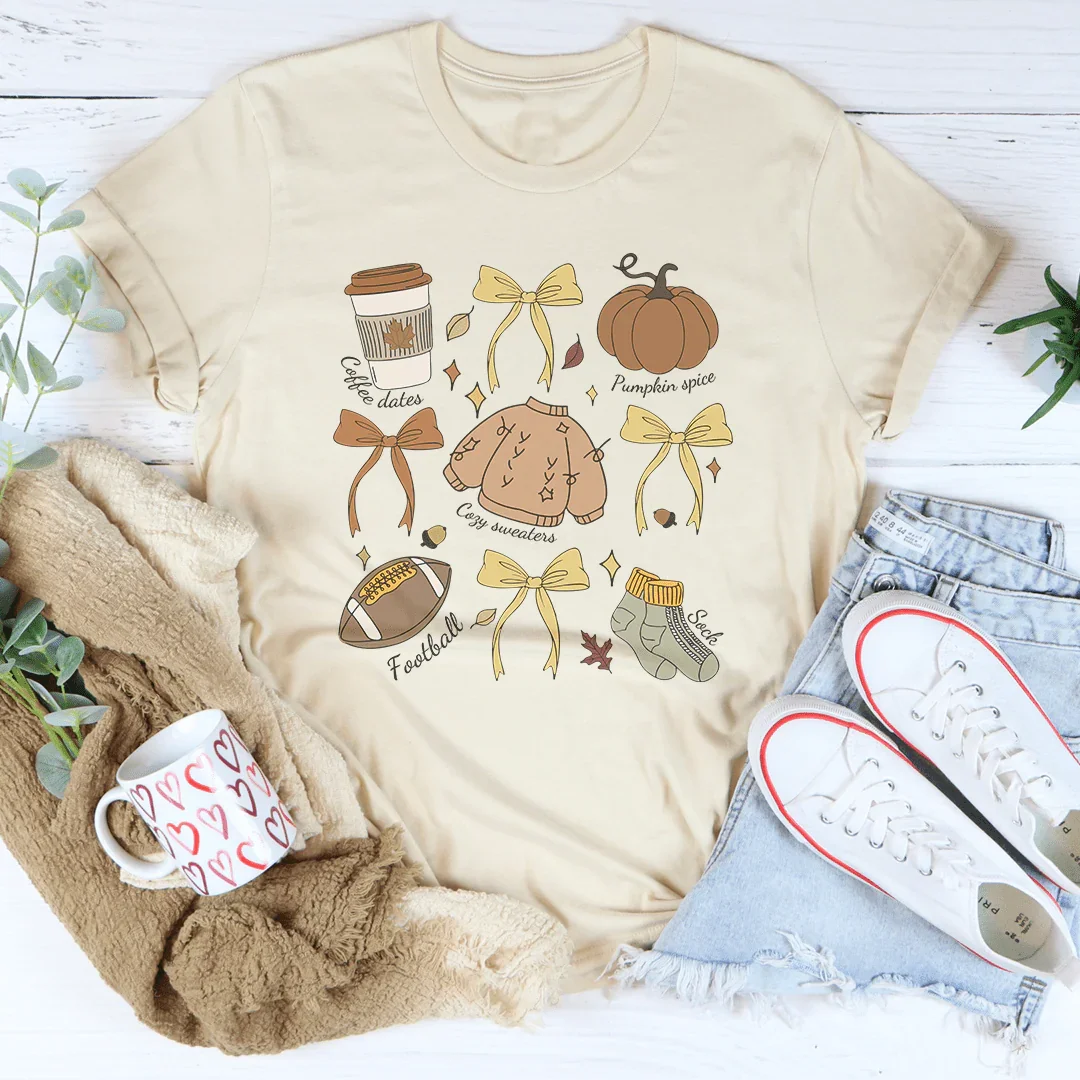 Fall Coquette Tee - WonderingCloth