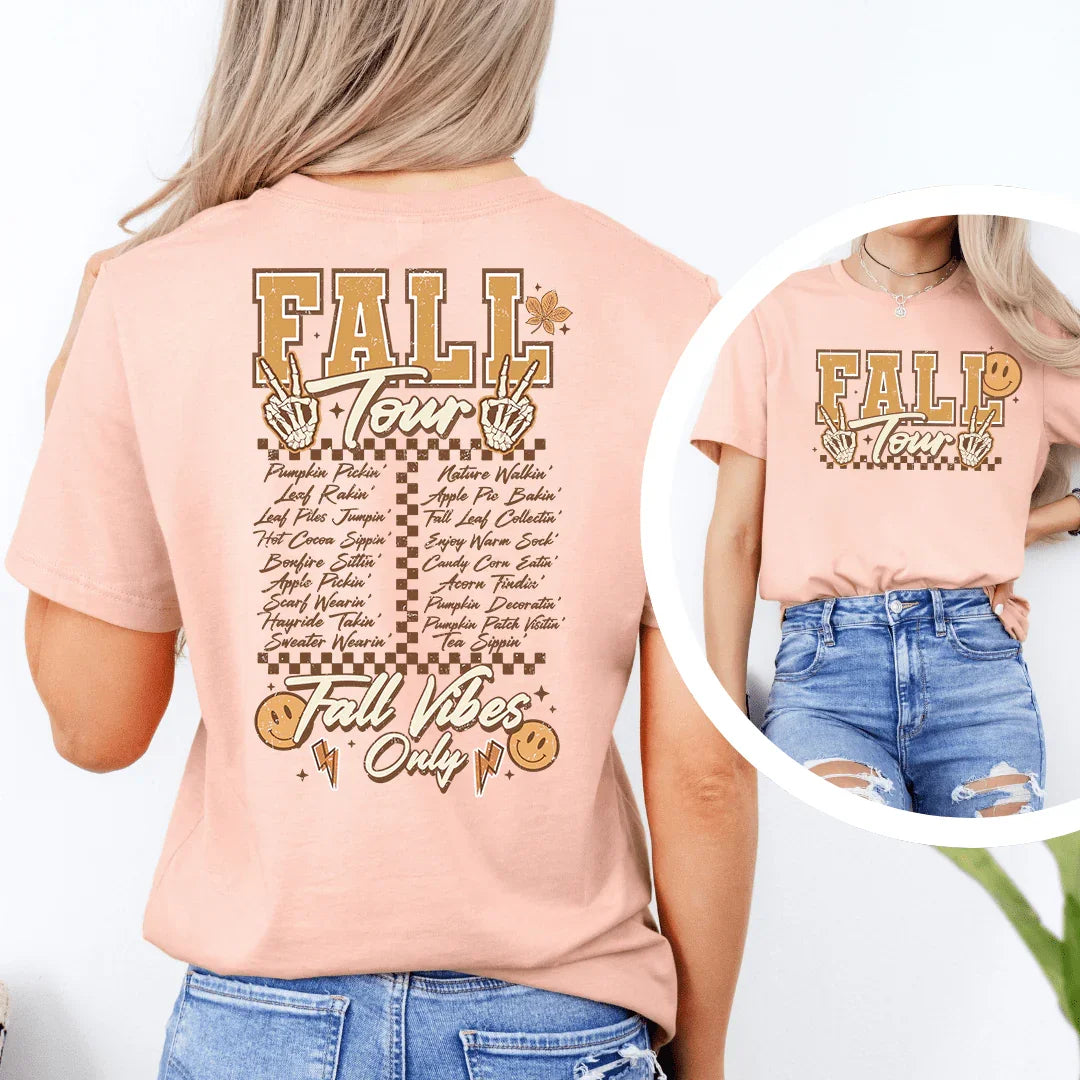 Fall Tour Tee - WonderingCloth