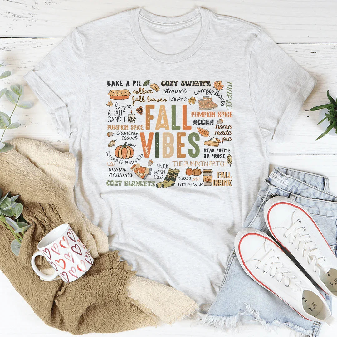 Fall Vibes Tee - WonderingCloth