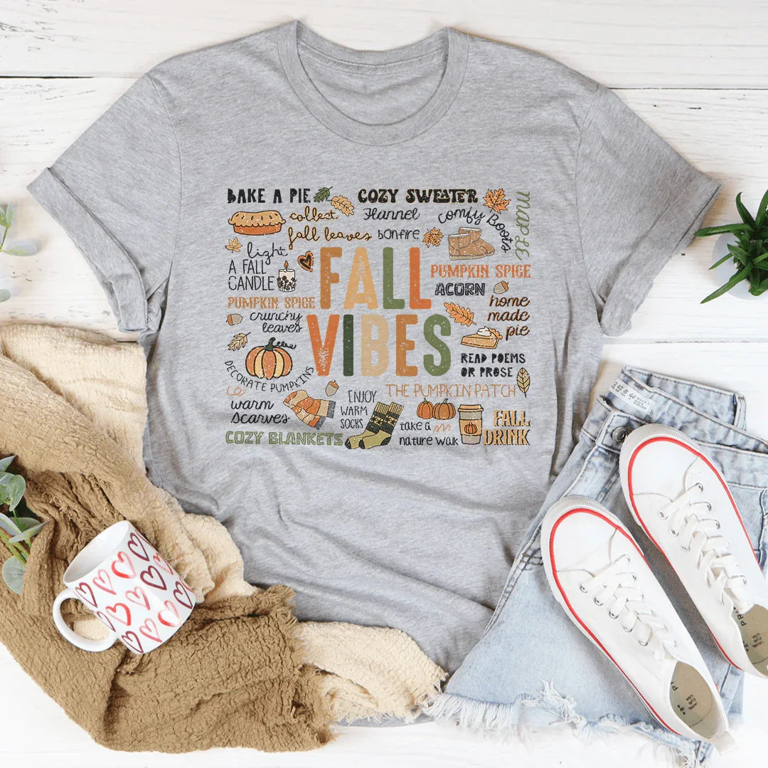 Fall Vibes Tee - WonderingCloth