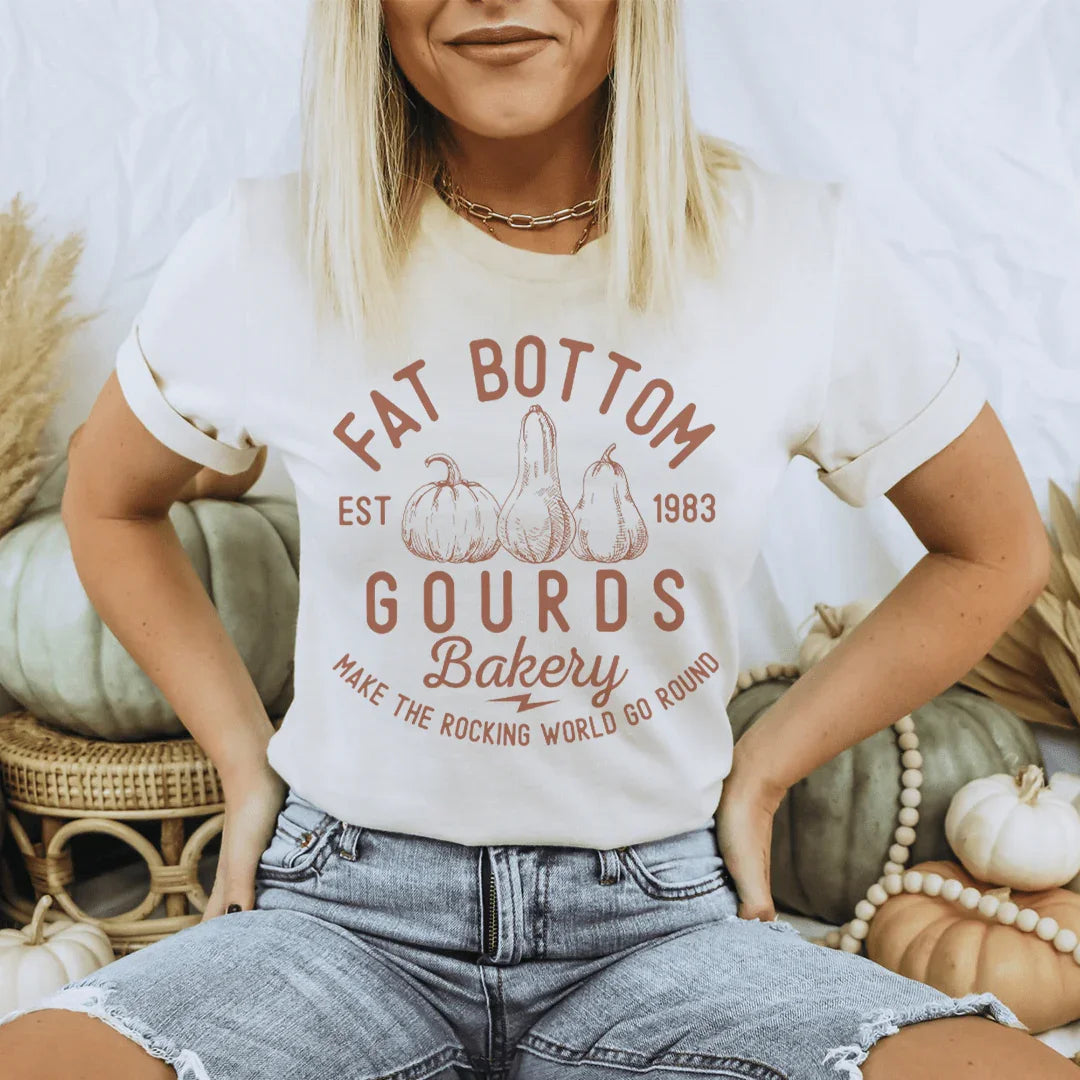 Fat Bottom Gourds Tee - WonderingCloth