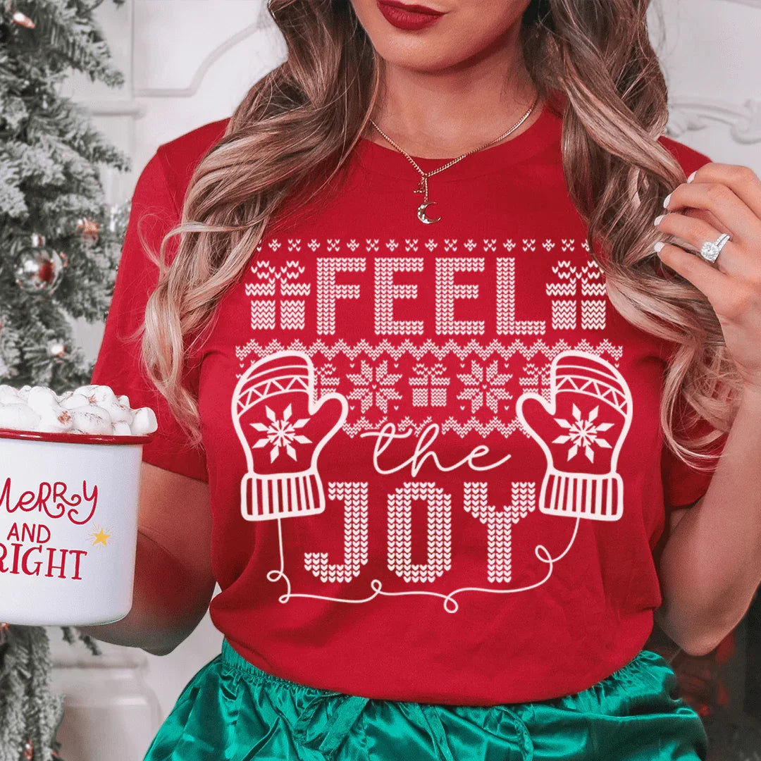 Feel The Joy Tee - WonderingCloth