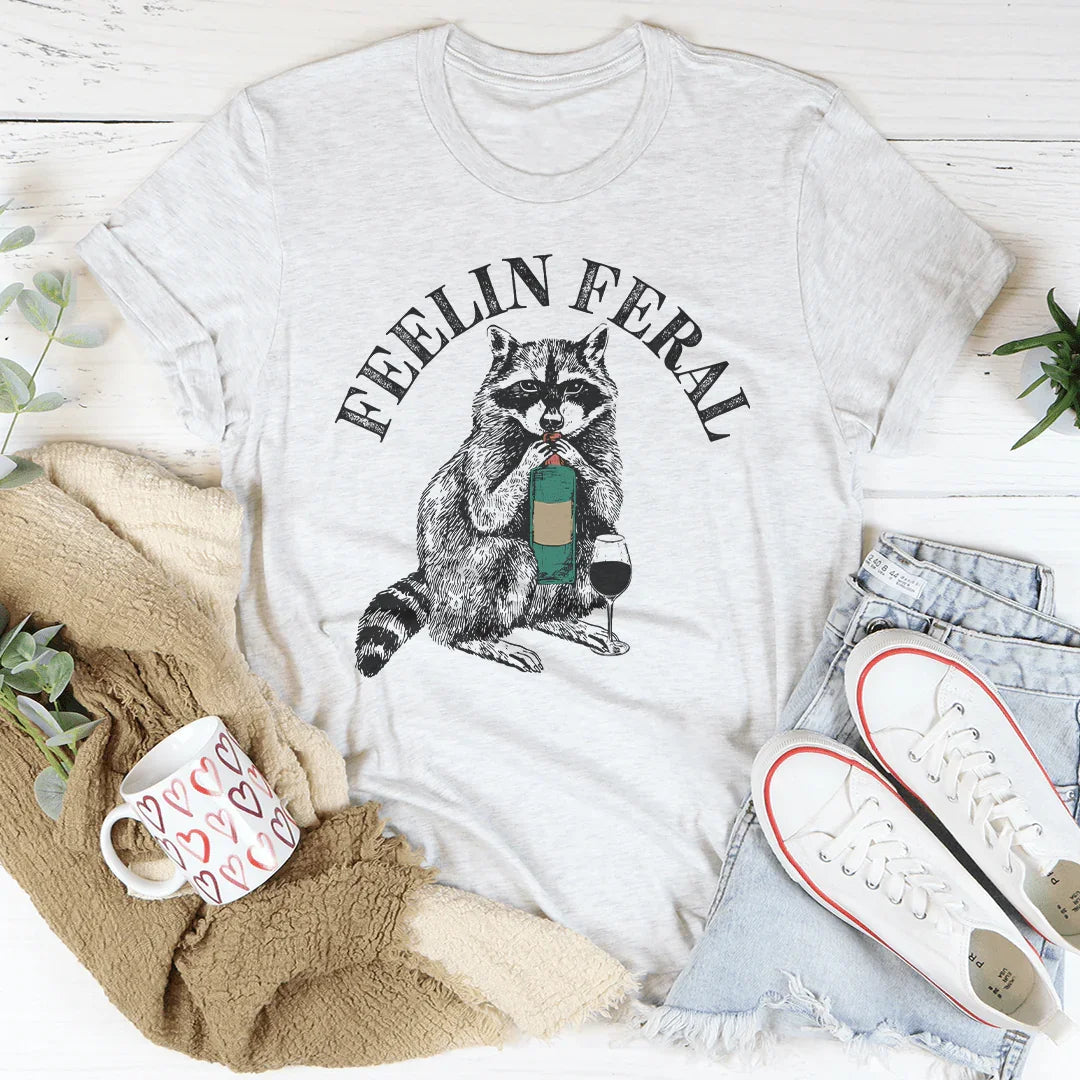 Feelin feral Tee - WonderingCloth