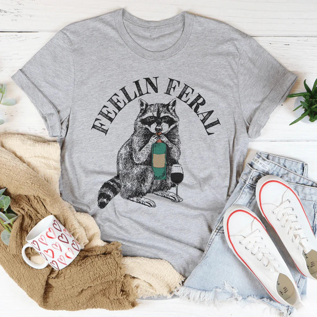 Feelin feral Tee - WonderingCloth