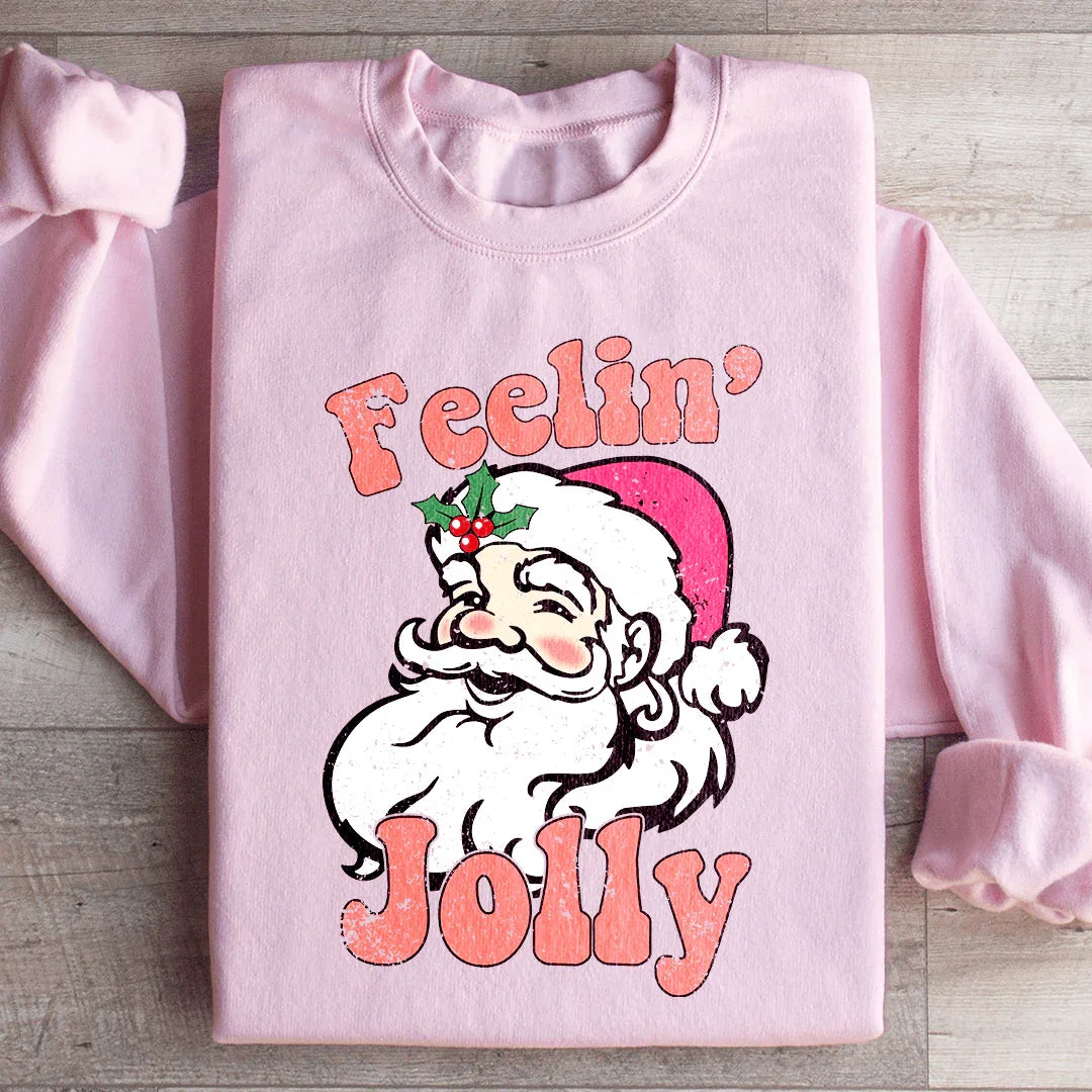 Feelin Jolly Sweatshirt - WonderingCloth