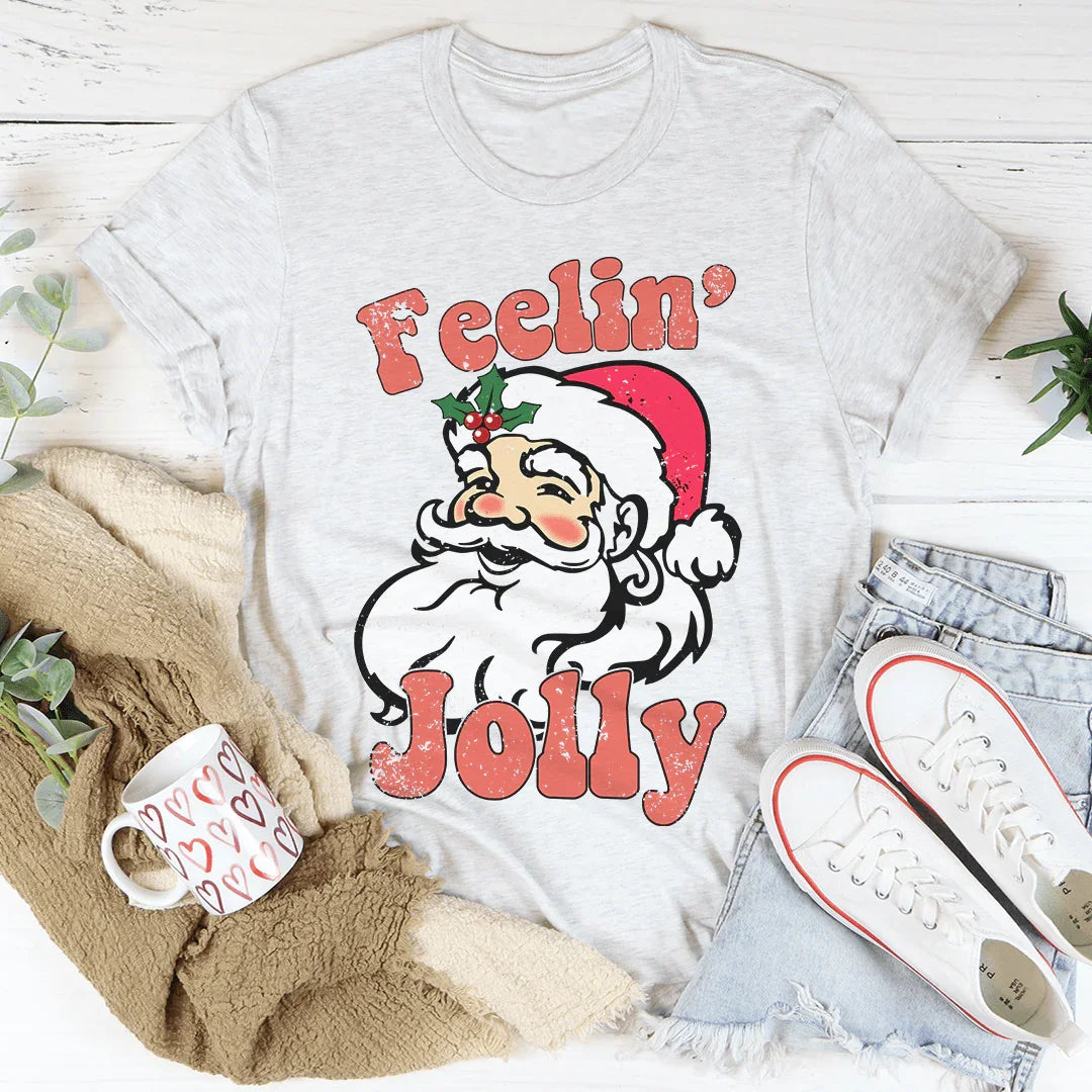 Feelin' Jolly Tee - WonderingCloth