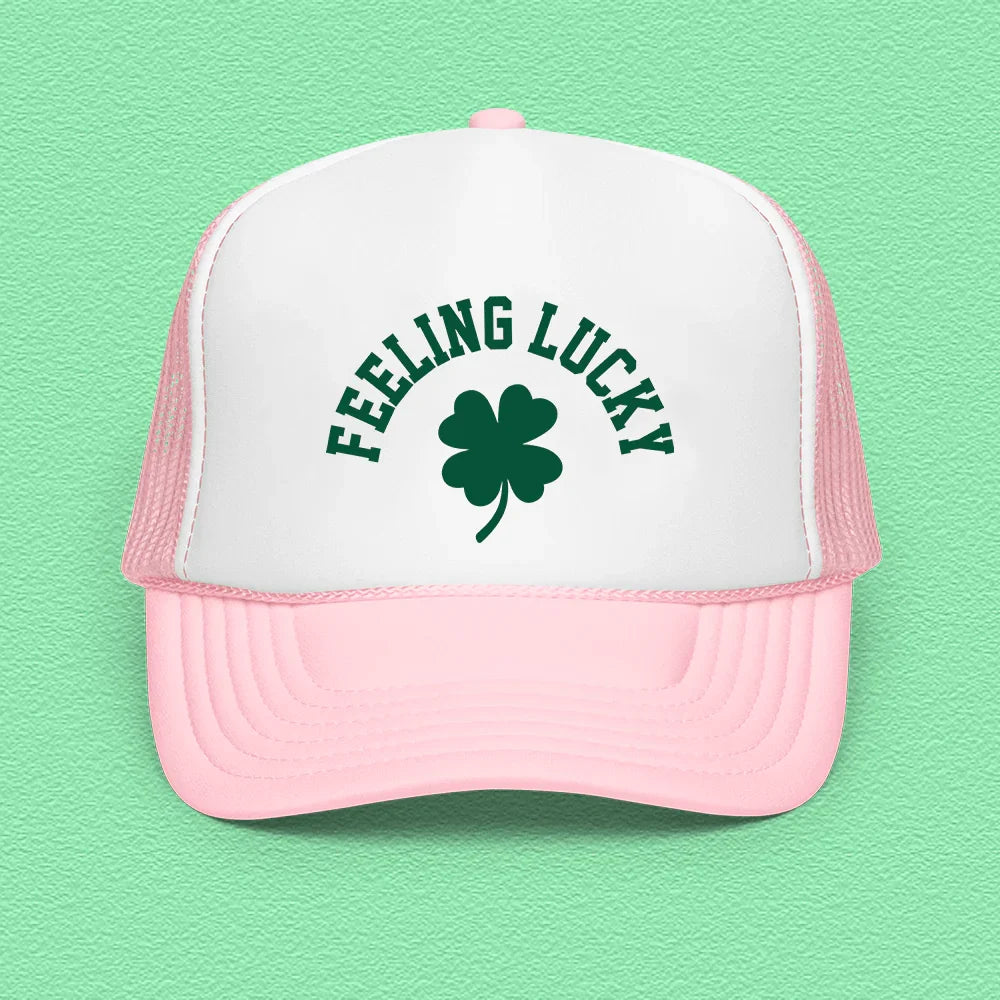 Feeling Lucky Trucker Hat - WonderingCloth