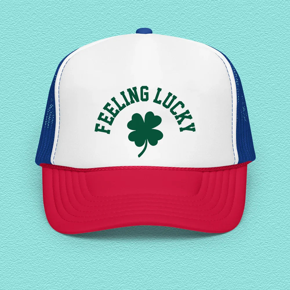 Feeling Lucky Trucker Hat - WonderingCloth