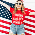 Fireworks Summer Nights BBQs & Freedom Tee - WonderingCloth