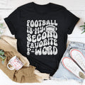 Football Is My Second Favorite F Word Tee - WonderingCloth