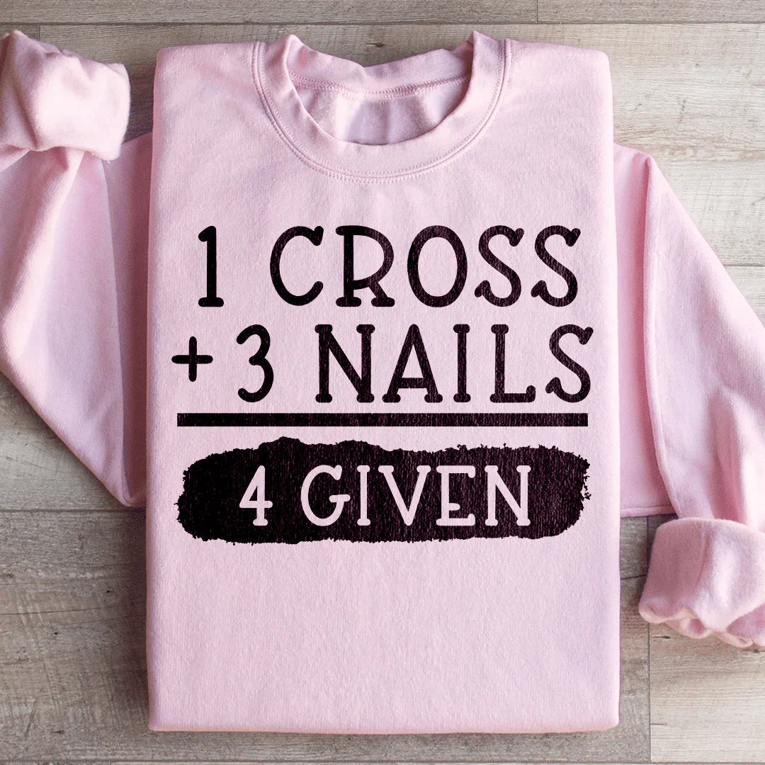 Forgiven Sweatshirt - WonderingCloth