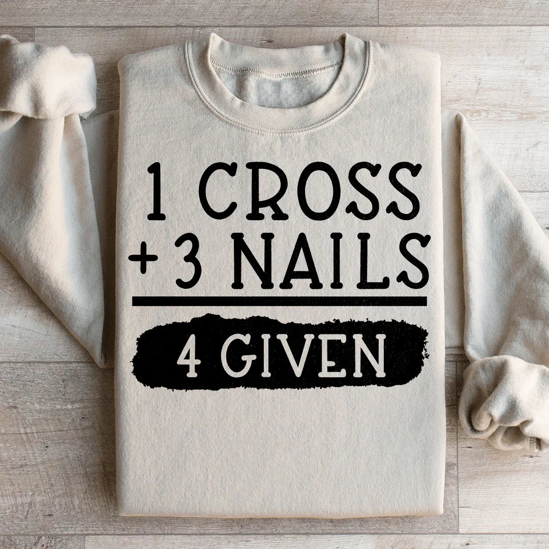 Forgiven Sweatshirt - WonderingCloth