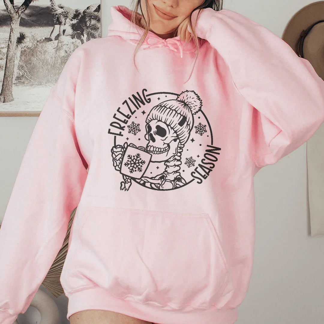 Freezing Season Hoodie - WonderingCloth