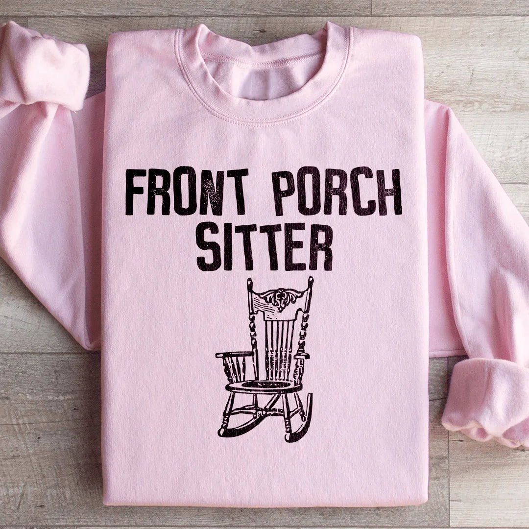 Front Porch Sitter Sweatshirt - WonderingCloth