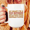 Fun Hotmess Ceramic Mug 15 oz - WonderingCloth