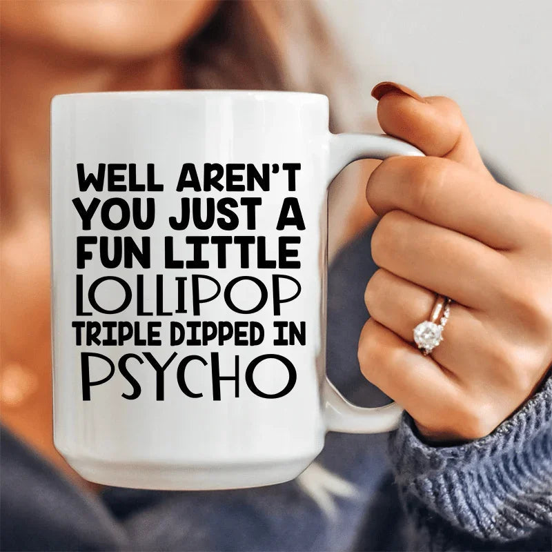 Fun Little Lollipop Ceramic Mug 15 oz - WonderingCloth