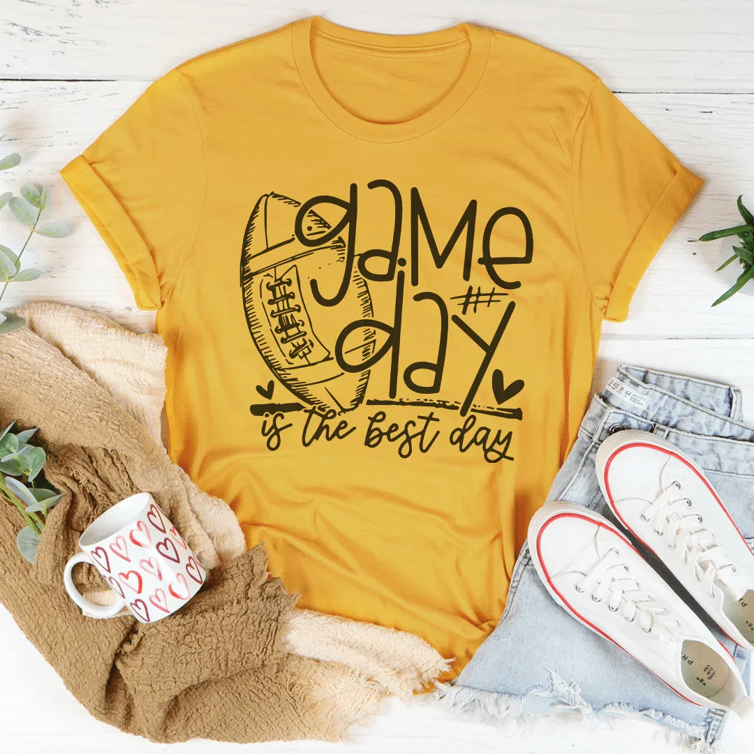 Game Day Is Best Day Tee - WonderingCloth