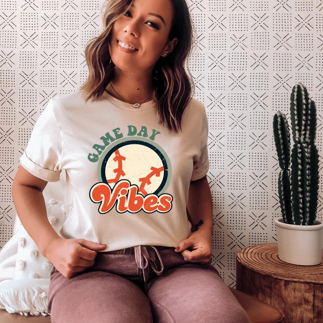 Game Day Vibes Tee - WonderingCloth