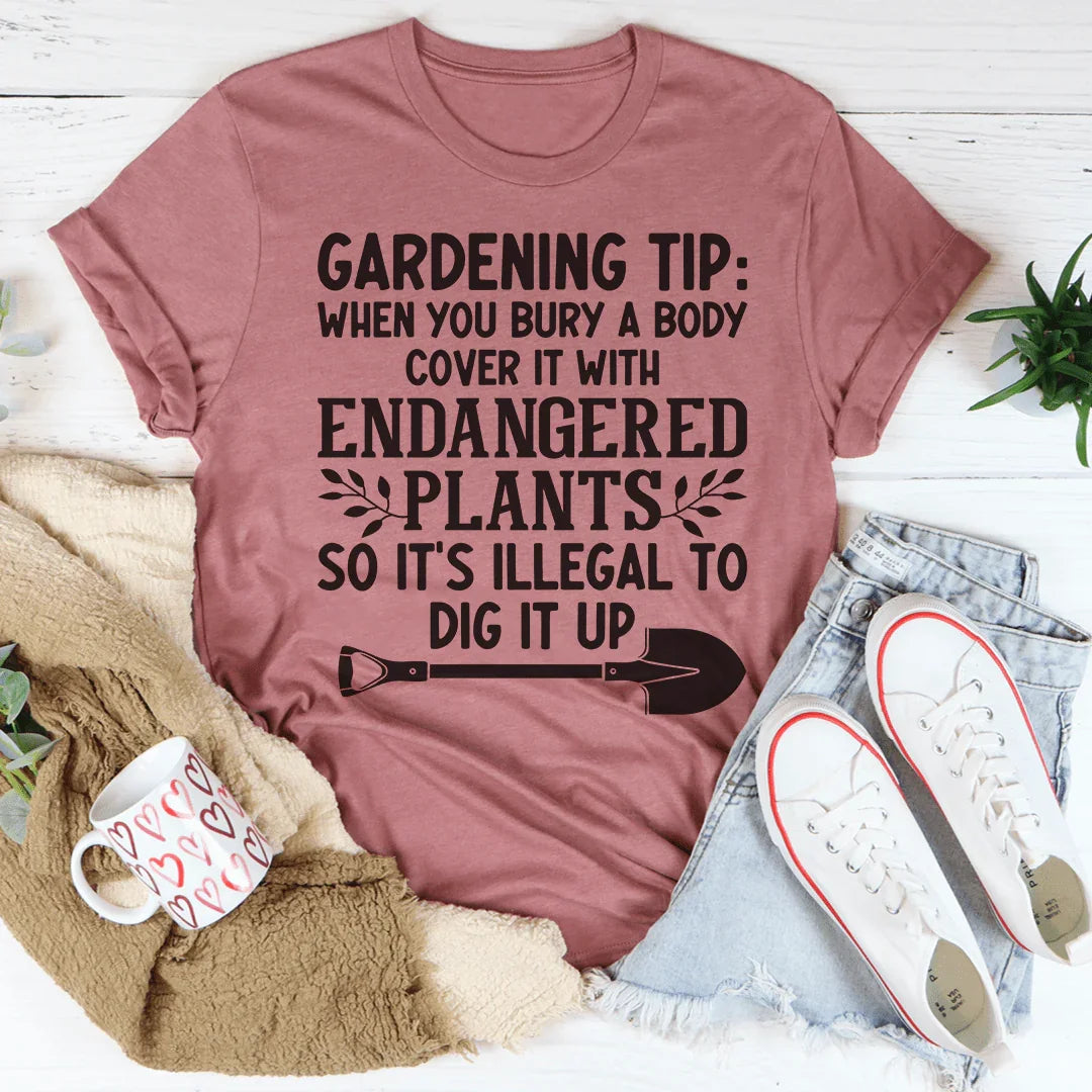 Gardening Tip Tee - WonderingCloth