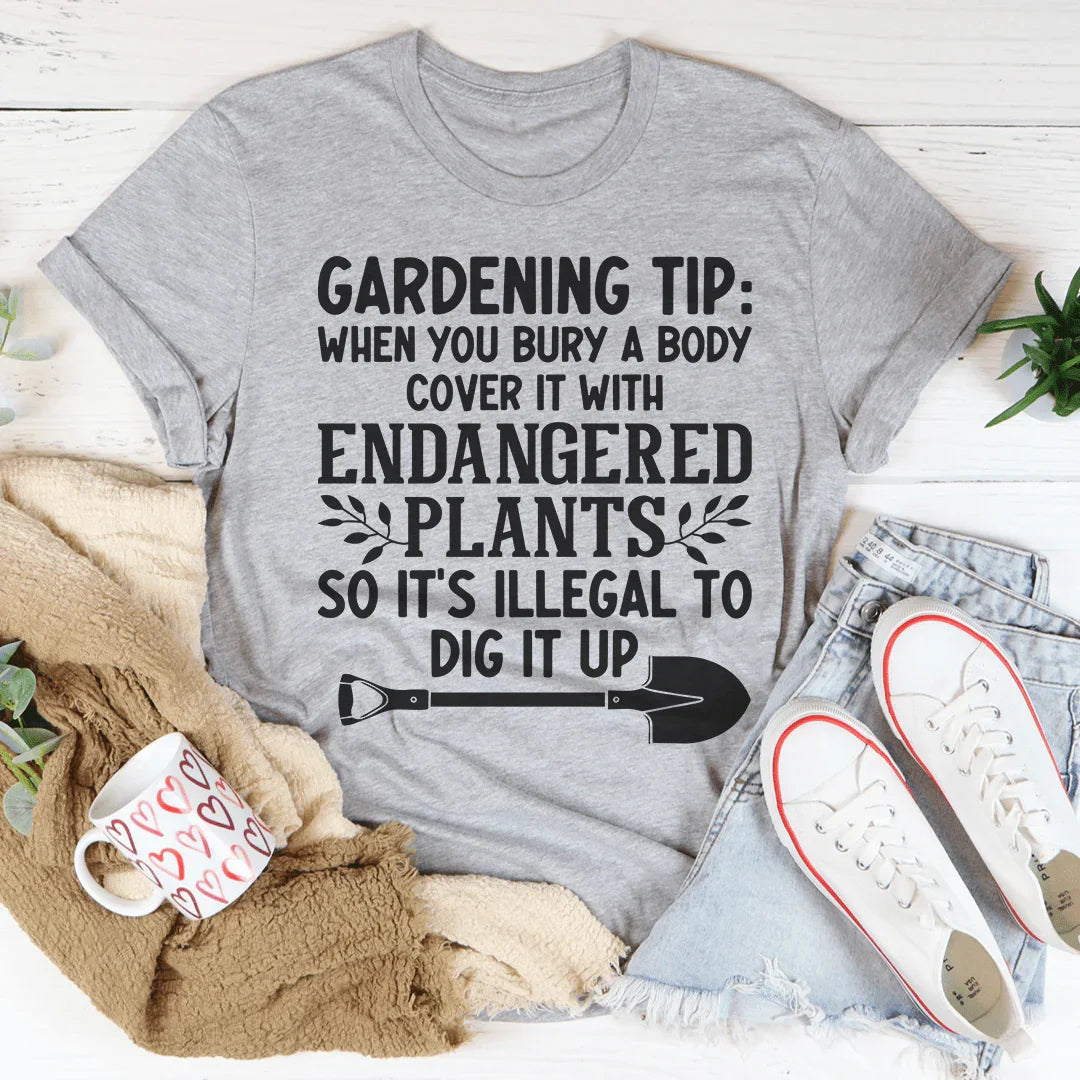 Gardening Tip Tee - WonderingCloth