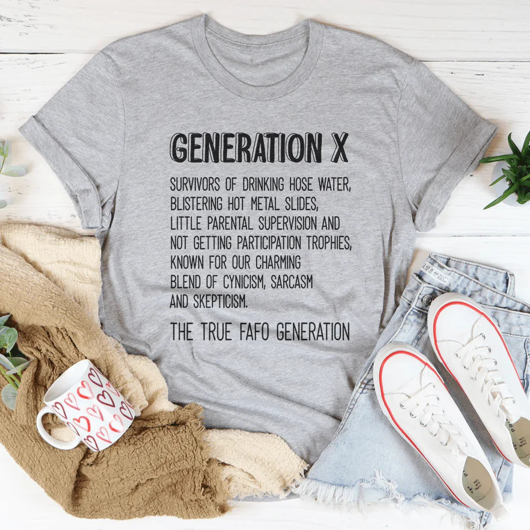 Generation X Tee - WonderingCloth