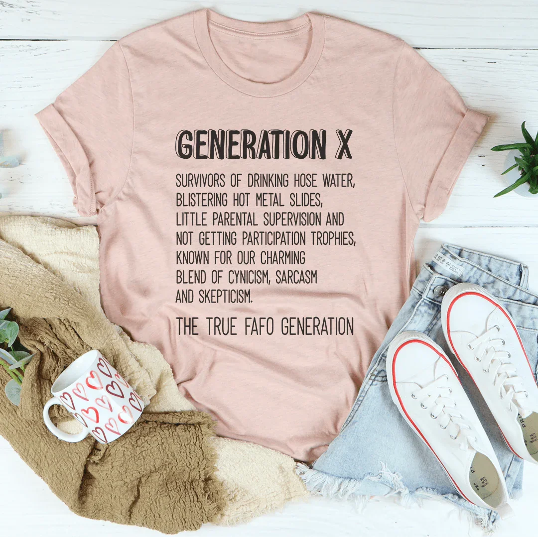 Generation X Tee - WonderingCloth
