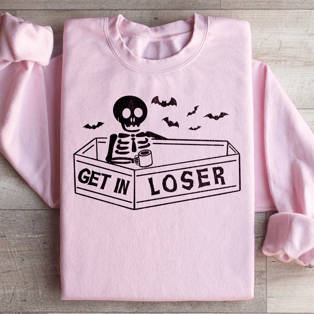 Get In Loser Halloween Sweatshirt - WonderingCloth