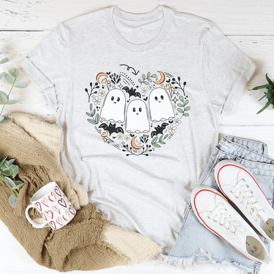 Ghost Halloween Bookish Tee - WonderingCloth
