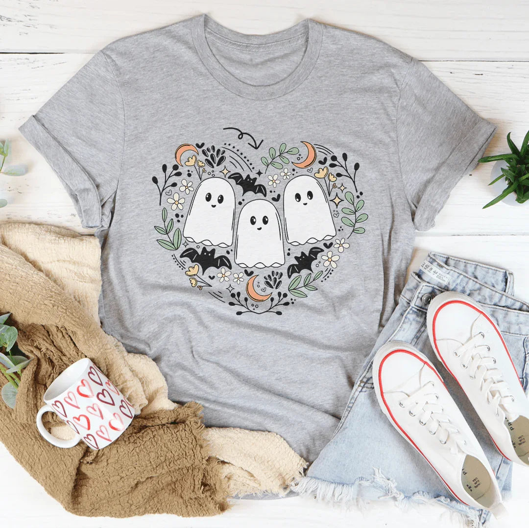 Ghost Halloween Bookish Tee - WonderingCloth