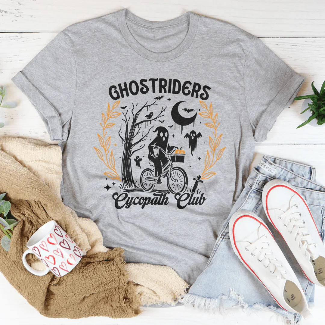 Ghostriders Cycopath Club Tee - WonderingCloth