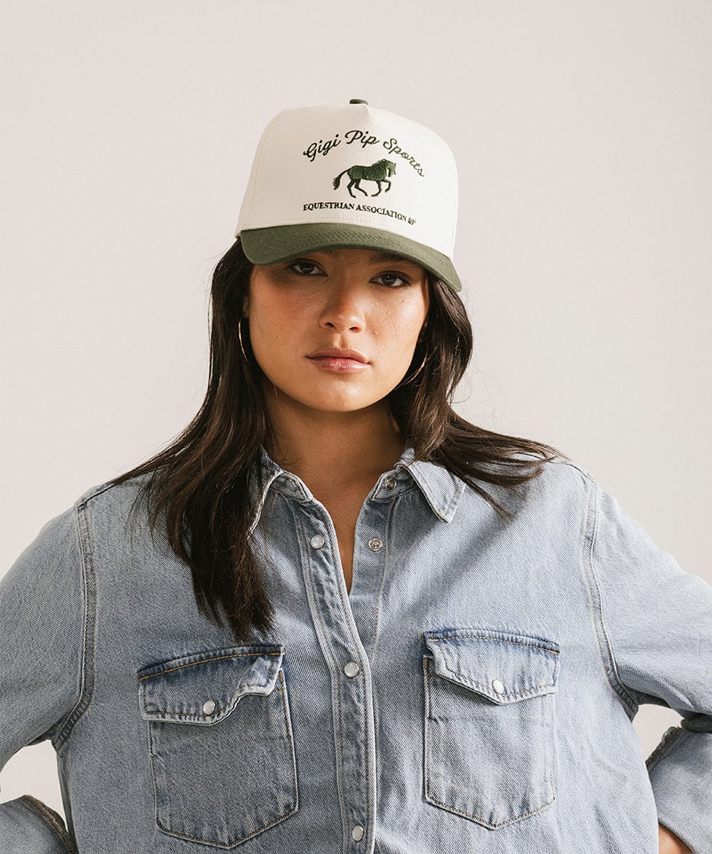 Gigi Sports Vintage Trucker - WonderingCloth
