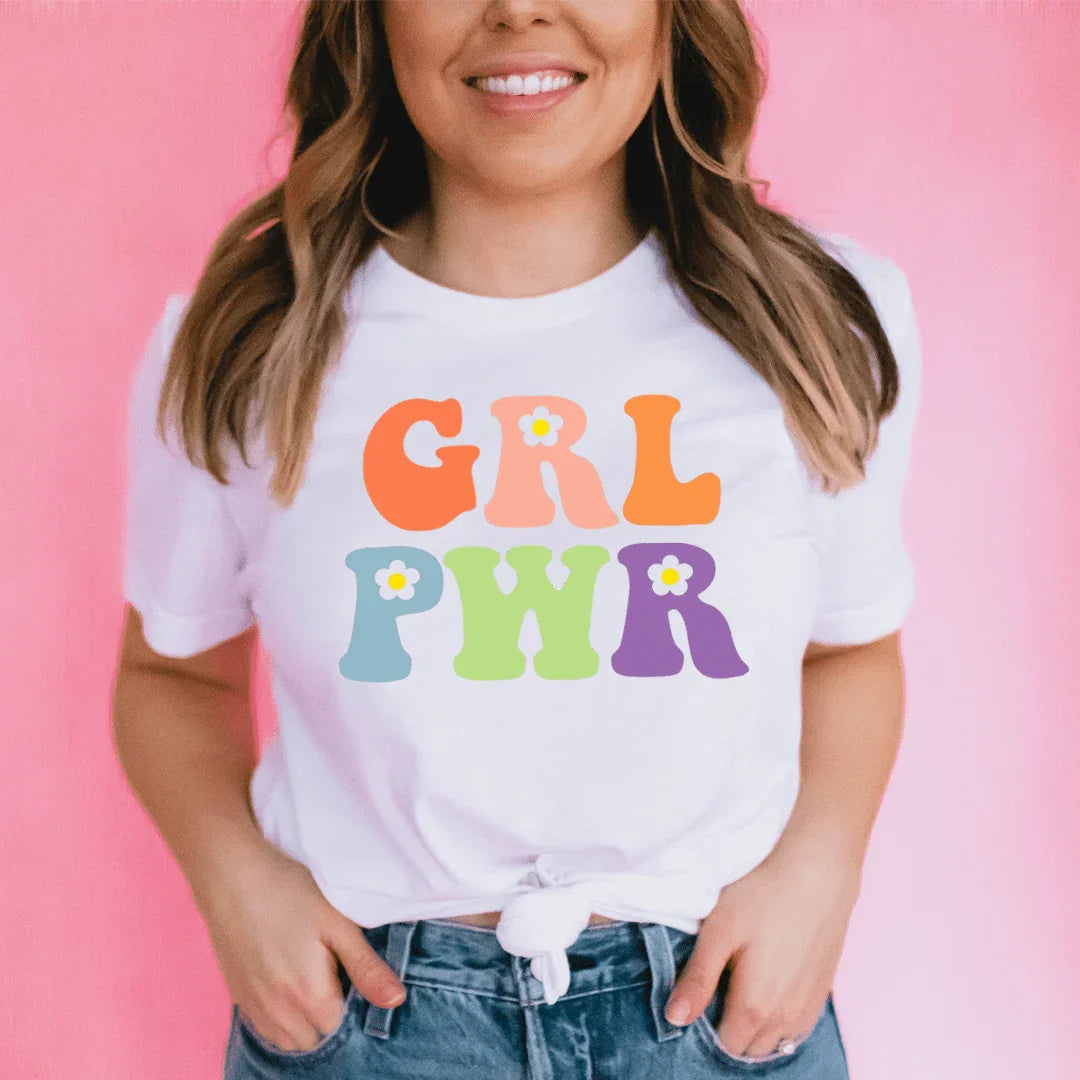 Girl Power Tee - WonderingCloth