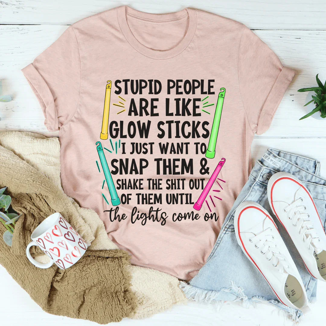Glowsticks Tee - WonderingCloth