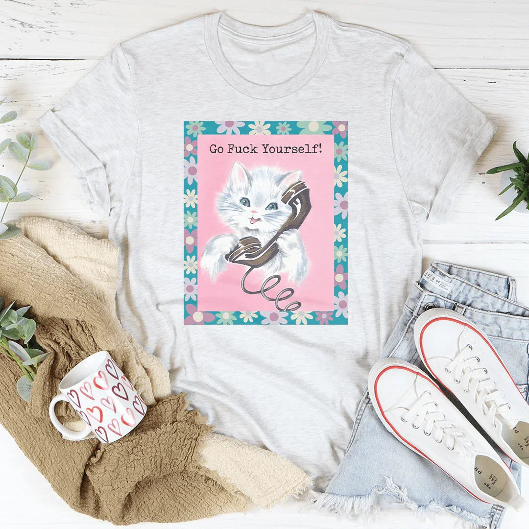 Go F* Yourself Tee - WonderingCloth