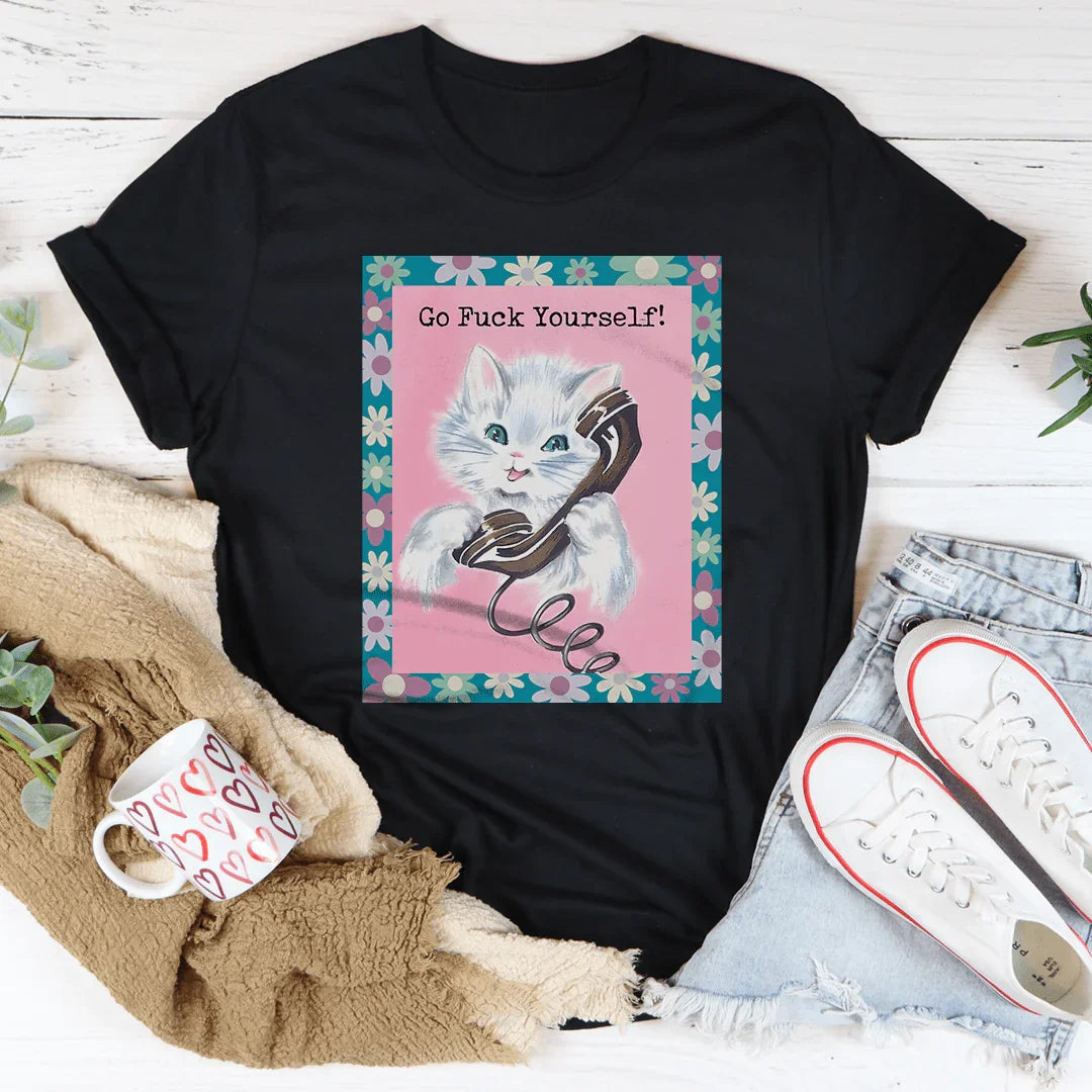 Go F* Yourself Tee - WonderingCloth