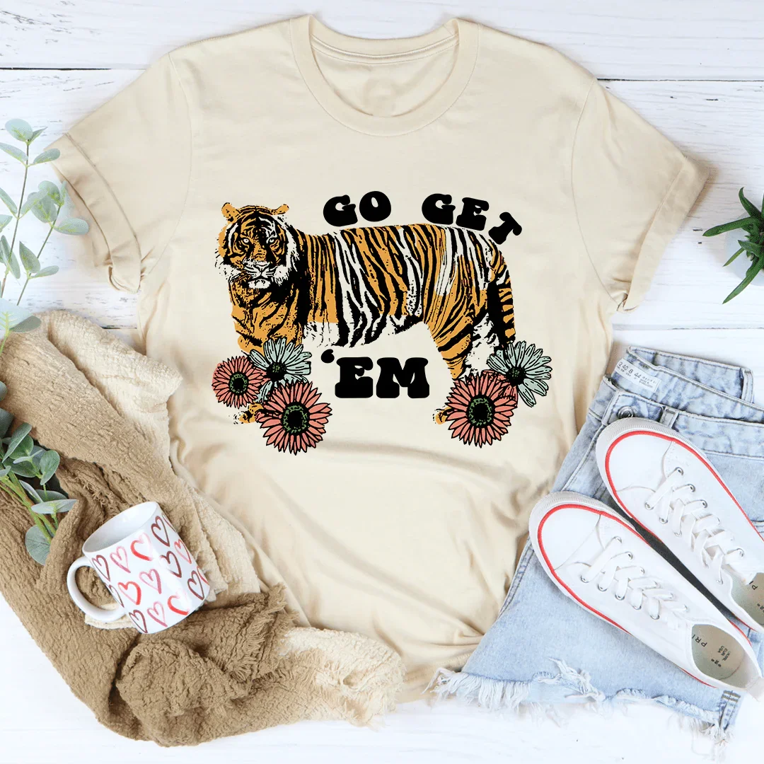 Go Get 'Em Tee - WonderingCloth