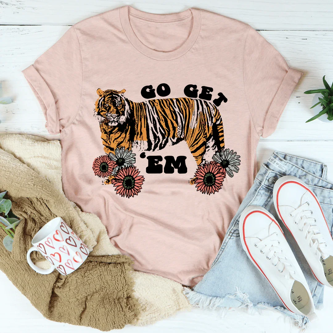 Go Get 'Em Tee - WonderingCloth