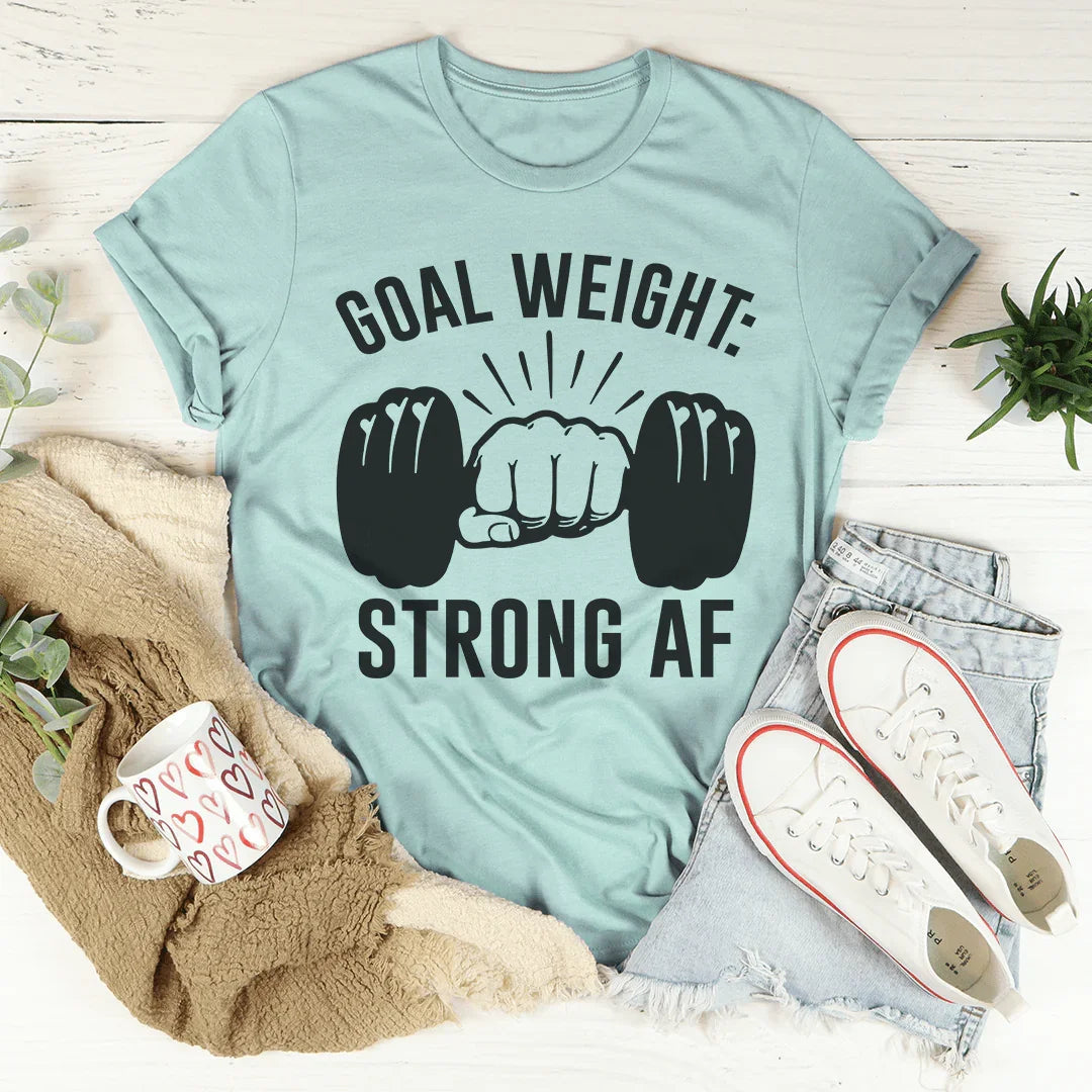 Goal Weight Tee - WonderingCloth