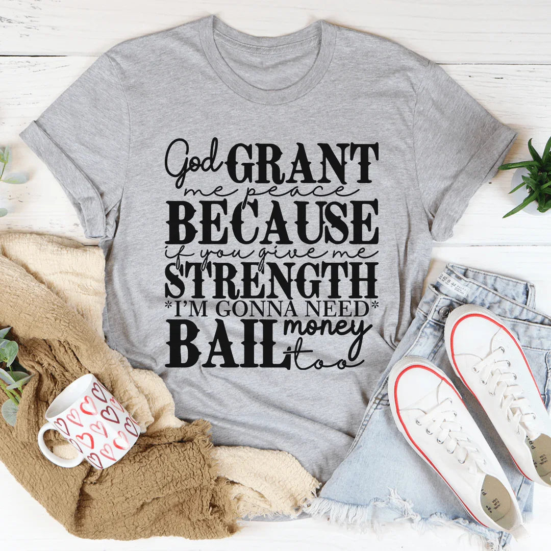 God Grant Me Peace Tee - WonderingCloth