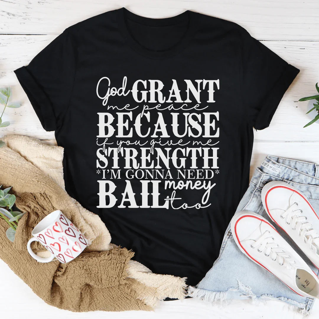 God Grant Me Peace Tee - WonderingCloth
